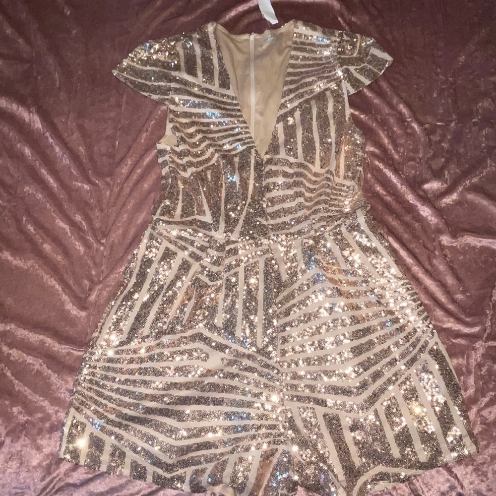 Sequin romper